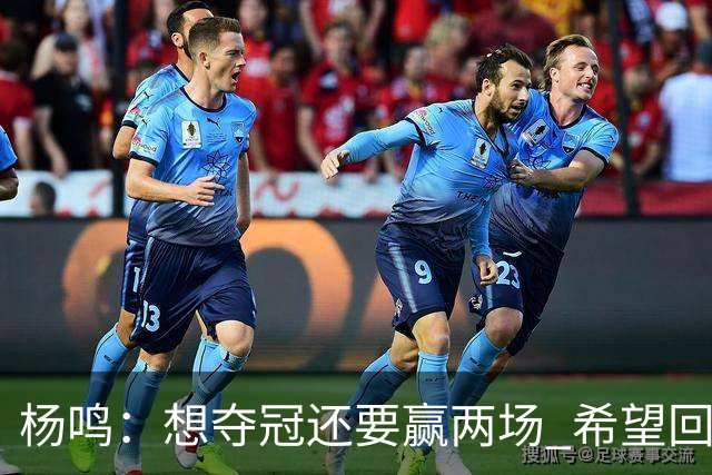 杨鸣：想夺冠还要赢两场 希望回主场一鼓作气